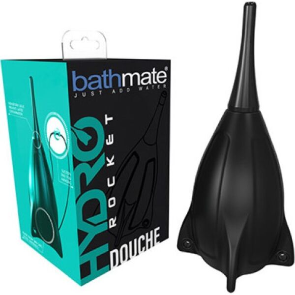 Analna prha s hruško Bathmate Hydro Rocket, črna, z nastavkom
