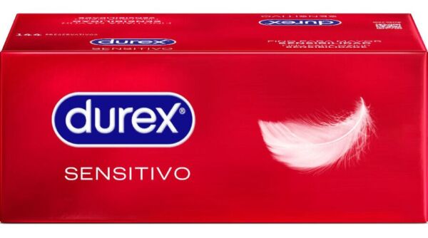 Škatla kondomov Durex Sensitivo Suave s 144 kosi