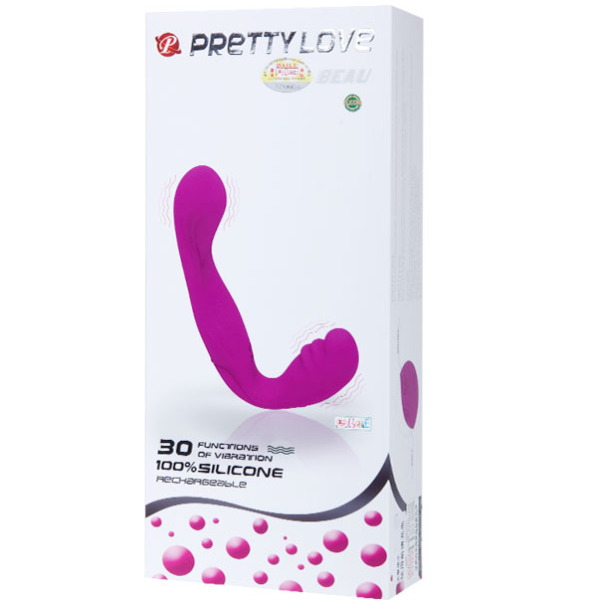Dvojni strap-on pas Pretty Love Beau brez trakov