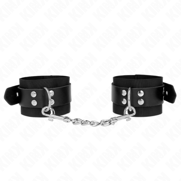 Najlonske lisice Kink Wrist Restraint s črnim nastavljivim paščkom