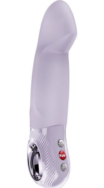 Potisni vibrator Fun Factory Stronic Smooth v lila barvi z ročajem LOOP