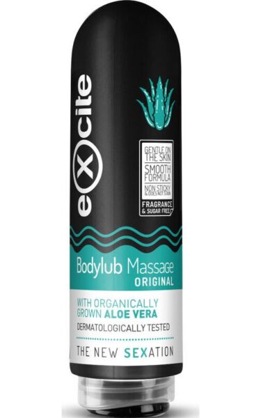 Plastenka gela za masažo Excite Bodylub Aloe Vera 200 ml