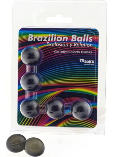 Pakiranje 5 kroglic Brazilian Balls Diverty Sex Brazilian Balls Efecto Clímax