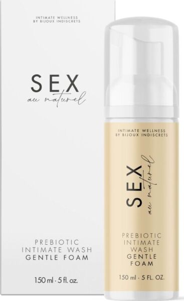 Prebiotična intimna pena Bijoux Indiscrets Gentle Foam, steklenička 150 ml