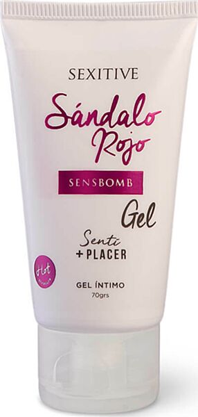 Intimni gel Sexitive Sens Bomb v embalaži 70 g