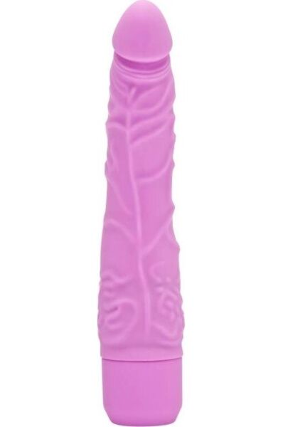 Realistični vibrator Get Real Classic Slim z izrazitimi žilami in poudarjeno glavico