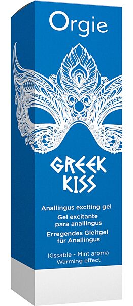 Plastenka z dozirnikom gela Orgie Greek Kiss, 50 ml