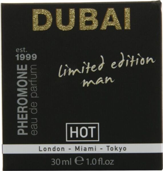Steklenička parfuma s feromoni HOT Dubai Man, 30 ml, omejena izdaja