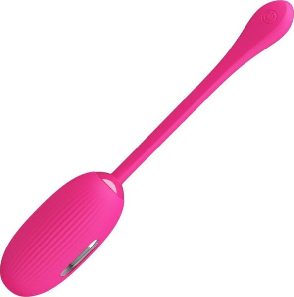 Silikonsko vibrirajoče jajčko Pretty Love BI-014609HP z gibko vrvico