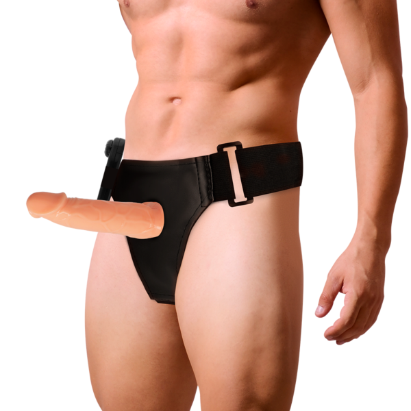 Votel strap-on pas Harness Attraction Willian, realističen penis v naravni barvi z jermeni