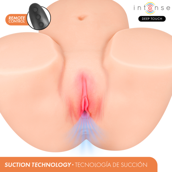 Masturbator Intense Deep Touch z daljinskim upravljalnikom