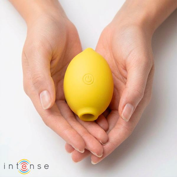 Sesalni stimulator klitorisa Intense Moni Lemon v obliki limone