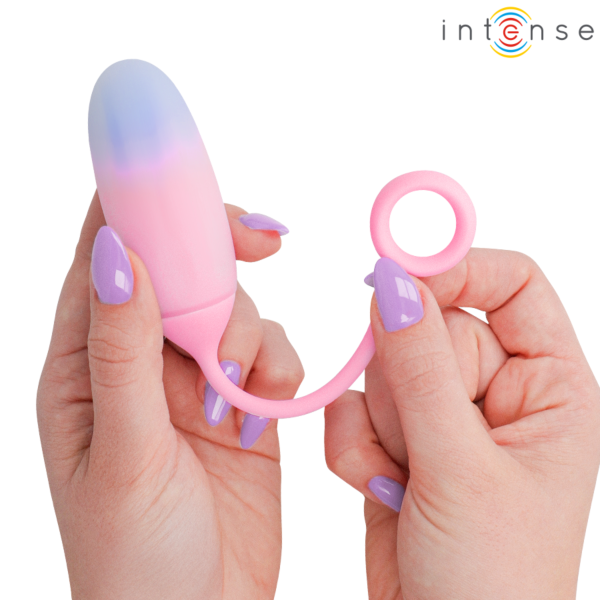 Vibrator za točko G Intense Pamela, ukrivljen, z barvnim prelivom