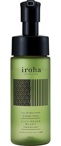 Intimno milo v peni Iroha Intimate Care Wash, embalaža z dozirnikom 150 ml