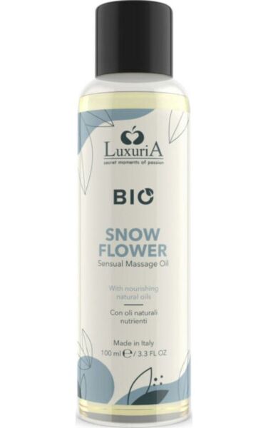 Masažno olje Intimateline Luxuria Bio, 100 ml