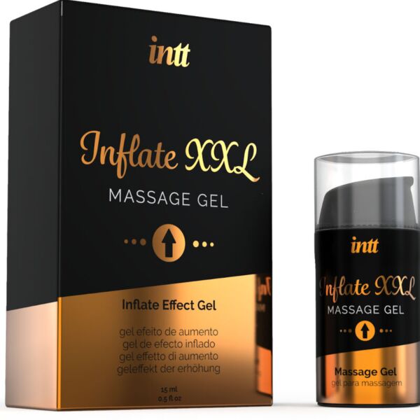 Airless embalaža stimulativnega gela INTT Inflate XXL, 15 ml