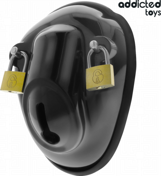 Kletka za penis Addicted Toys Locked Absolutna kontrola, školjkaste oblike