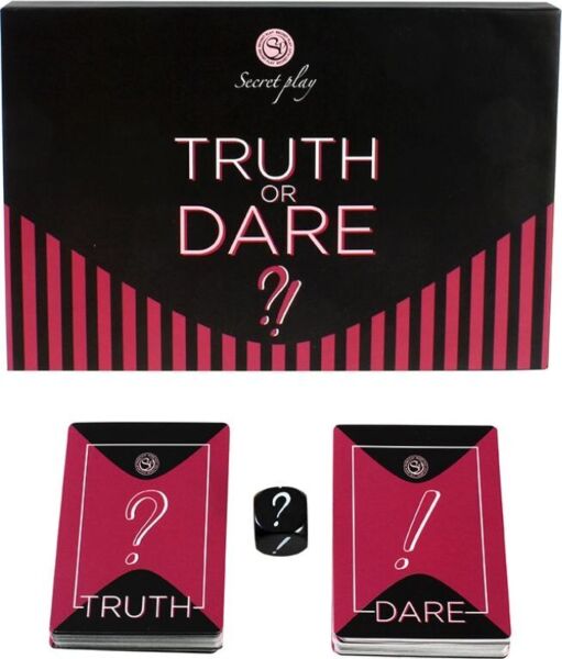 Kartna igra Secret Play Truth or Dare FR/PT s kocko
