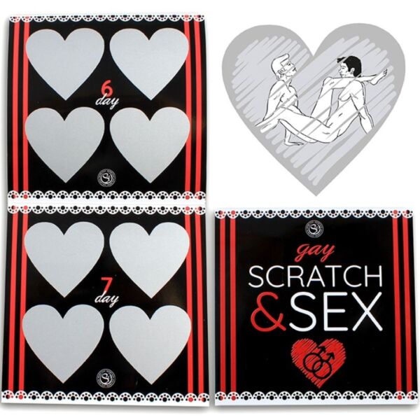 Igra s praskanjem za pare Secret Play Scratch & Sex Gay