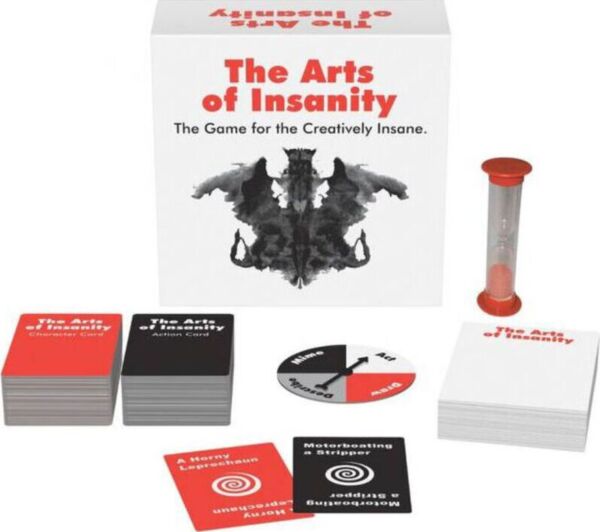 Škatla družabne igre za odrasle Kheper Games The Arts of Insanity