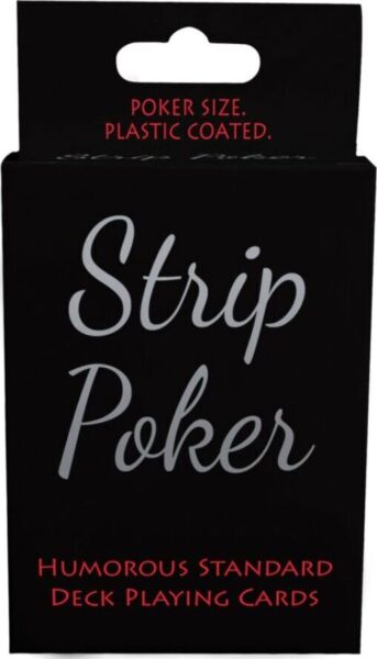 Igralne karte Strip Poker znamke Kheper Games z ilustracijami plesalk