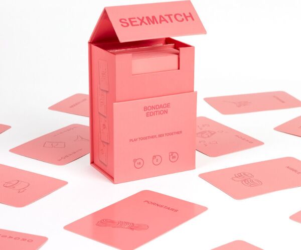 Kartna igra Secret Play Sexmatch Bondage Edition s škatlo