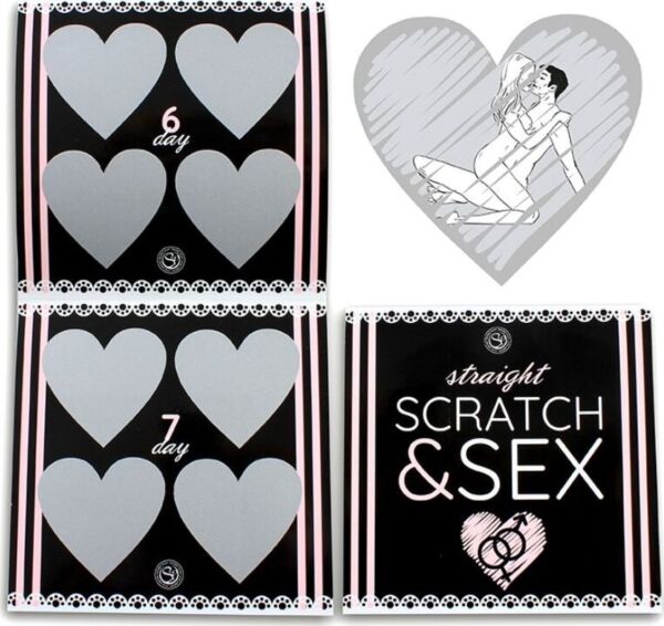 Igra za pare Secret Play Scratch & Sex Hetero s praskanjem