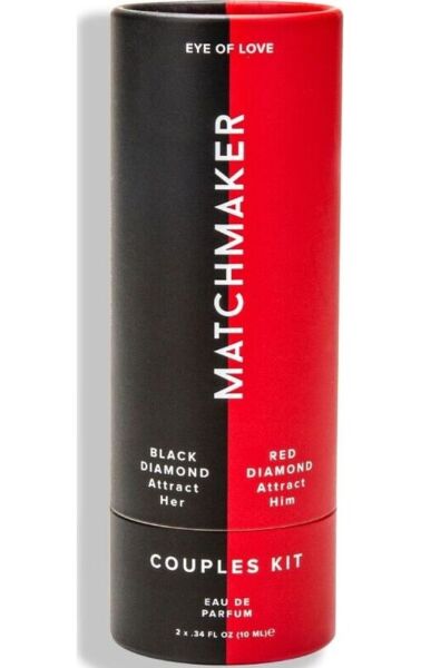 Komplet Eye of Love Matchmaker Couples Kit s stekleničkama Red Diamond in Black Diamond