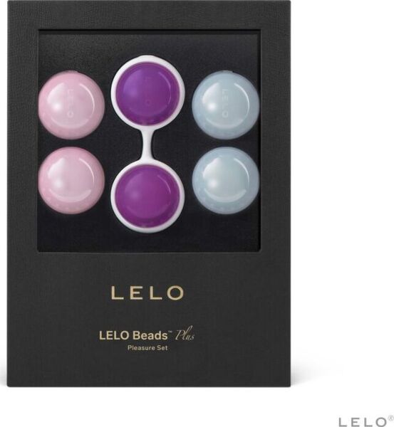 Vaginalne kroglice LELO Beads Plus s šestimi kroglicami in silikonskim nosilcem