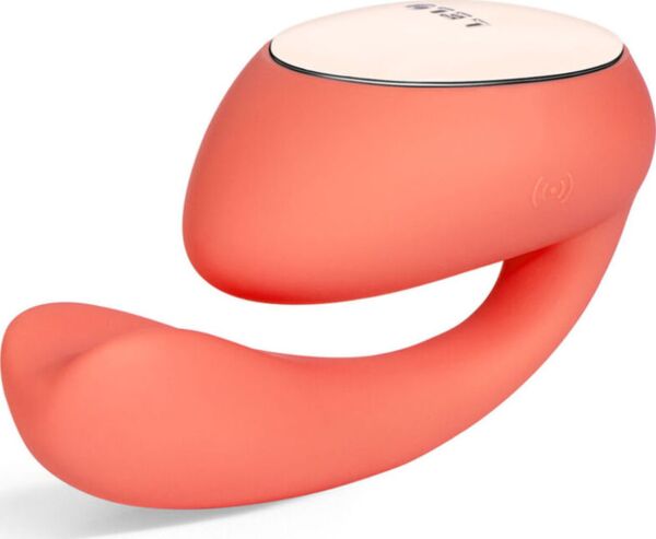 Vibrator LELO Ida Wave z vstavnim delom, ki se vrti, in zgornjim delom, ki vibrira