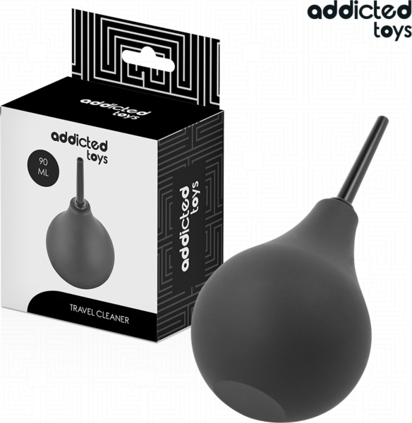 Analna prha Addicted Toys Travel Anal Cleaner z upogljivo hruško