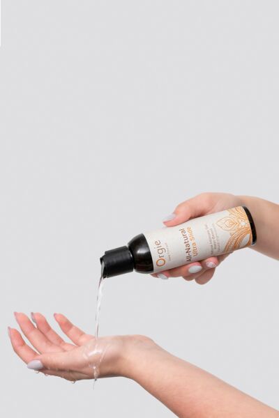 Plastenka s 150 ml lubrikanta na vodni osnovi Orgie All-Natural Ultra Slide