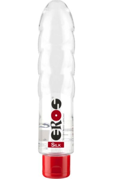 Steklenička silikonskega lubrikanta EROS Silk, 175 ml