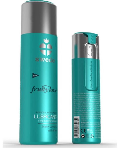 Embalaža lubrikanta z okusom Swede Fruity Love