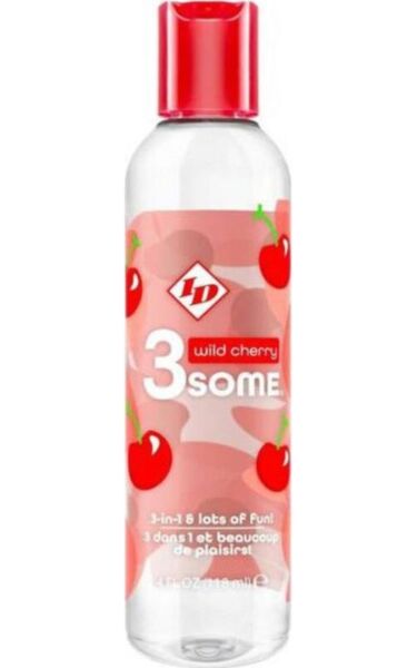 Lubrikant z okusom ID 3some, 4 fl oz