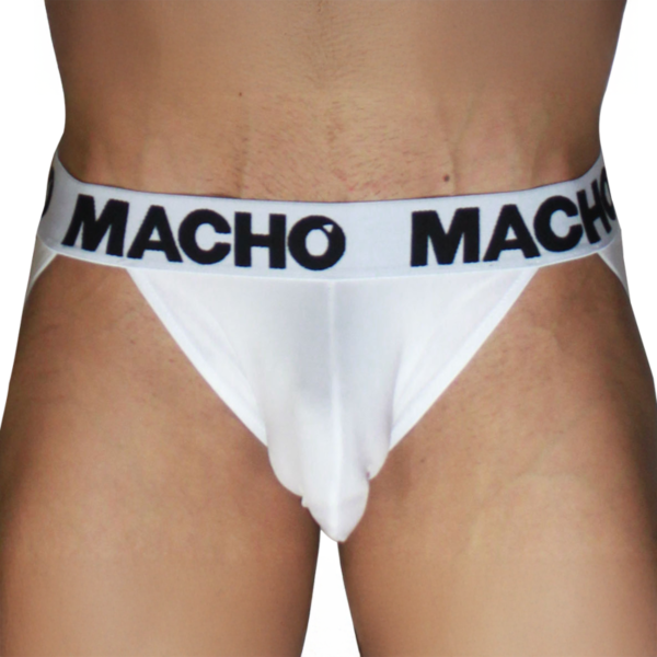 Jockstrap Macho Underwear MX29BL z dvojnimi trakovi zadaj