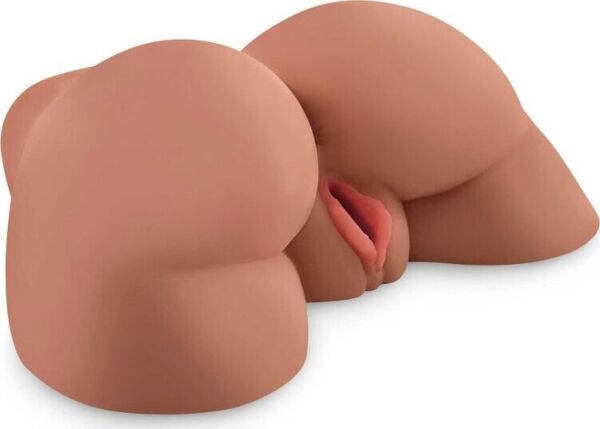 Masturbator PDX PLUS+ Great Ass v obliki zadnjice z dvema odprtinama