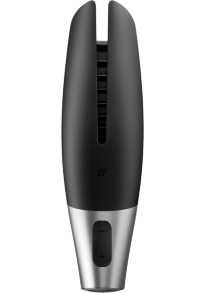 Silikonski masturbator Satisfyer Power v črni barvi