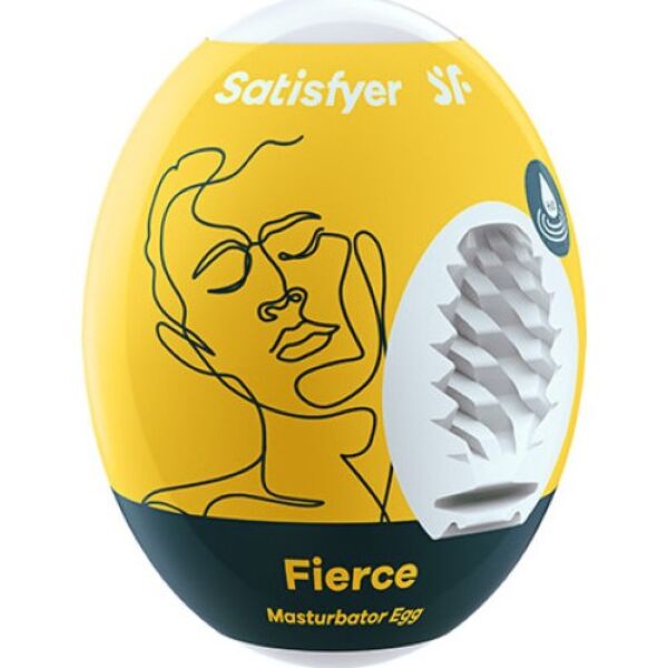 Masturbator v obliki jajčka Satisfyer Masturbator Egg Fierce