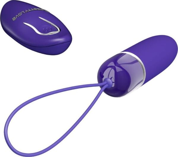 Mini vibrator Pretty Love Darlene z vijoličnim upravljalnikom