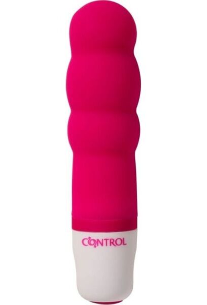 Mini vibrator Control Velvet Secret v obliki treh kroglic