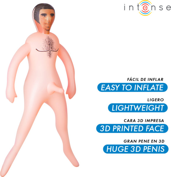 Moška napihljiva lutka Intense Dolls Anthony s 3D penisom