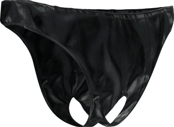 Hlačke Darkness z odprtino, unisex in v univerzalni velikosti