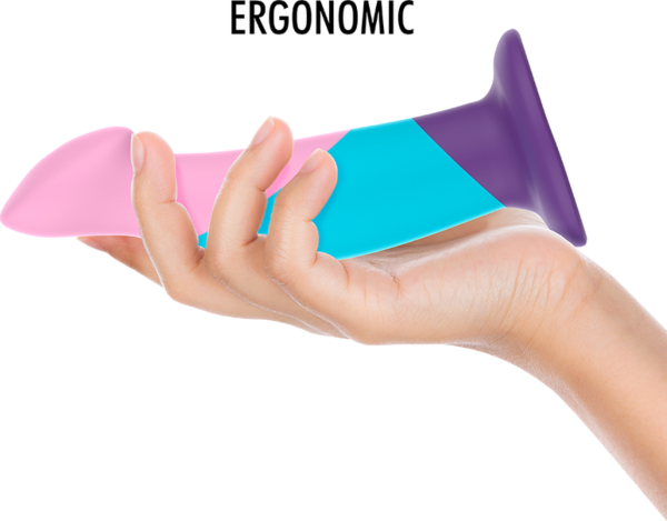 Dildo Mythology Garrick Pastel M pastelne barve s priseskom na dnu