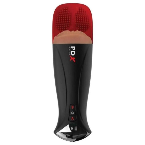 Avtomatski masturbator PDX Elite Fap-O-Matic Pro XL v rjavi barvi