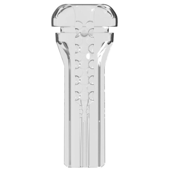 Prozoren masturbator PDX Elite Viewtube XXL z LED osvetlitvijo