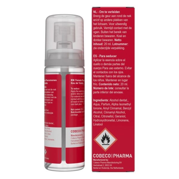 Parfum s feromoni Cobeco Feromonas v embalaži 20 ml