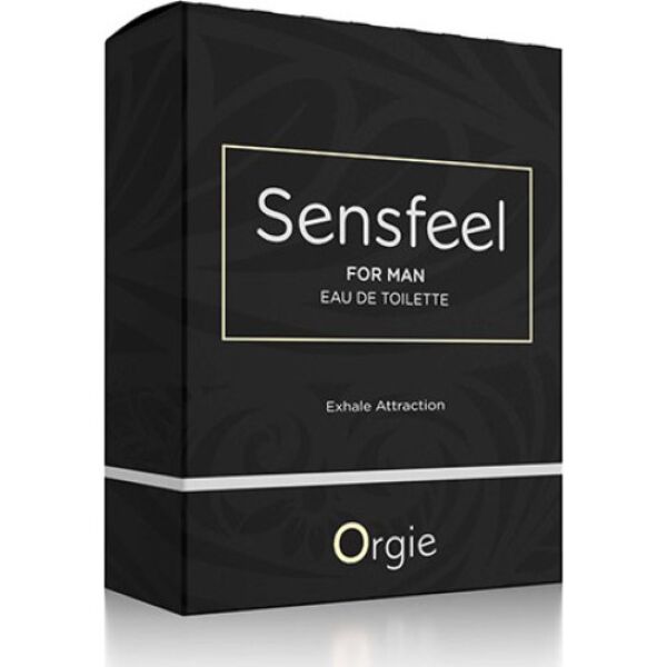 Steklenička parfuma Orgie Sensfeel For Man 50 ml z razpršilko