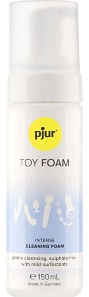 Stekleničke čistilne pene Pjur TOY FOAM 150 ml z doziranjem