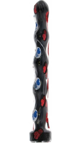 Analni čep All Black AB69 Hoser, dolg 32 cm, s spremenljivo širino